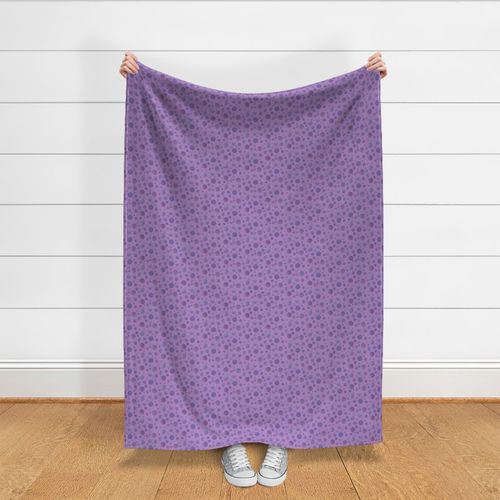 Lavender Textured Polka Dots