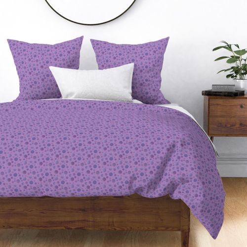 Lavender Textured Polka Dots