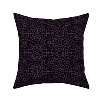 Dark Purple Textured Novelty Leather