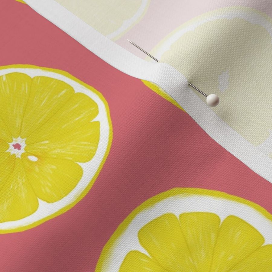 Lemons on Pink-small scale