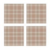 Warm Neutrals Tartan No1