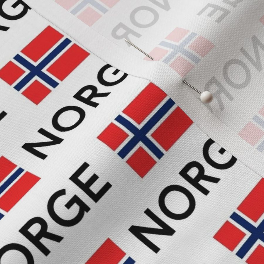 norwegian flag fabric - Norway, norge, eu, scandinavia, nordic flag