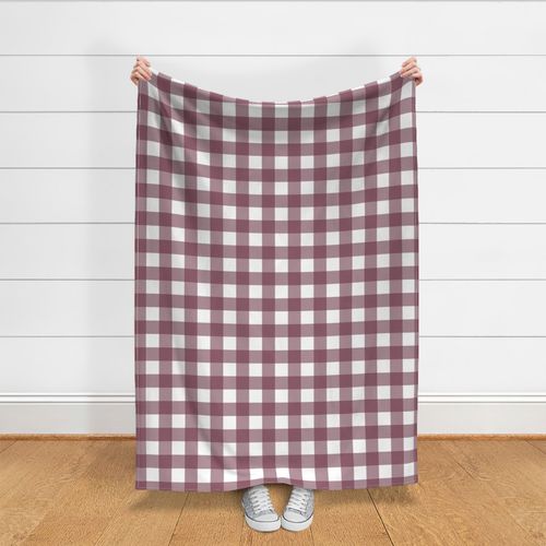 Gingham - Wine  - Large