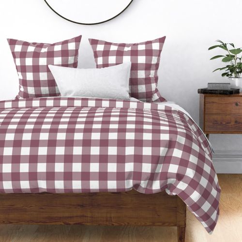 Gingham - Wine  - Large