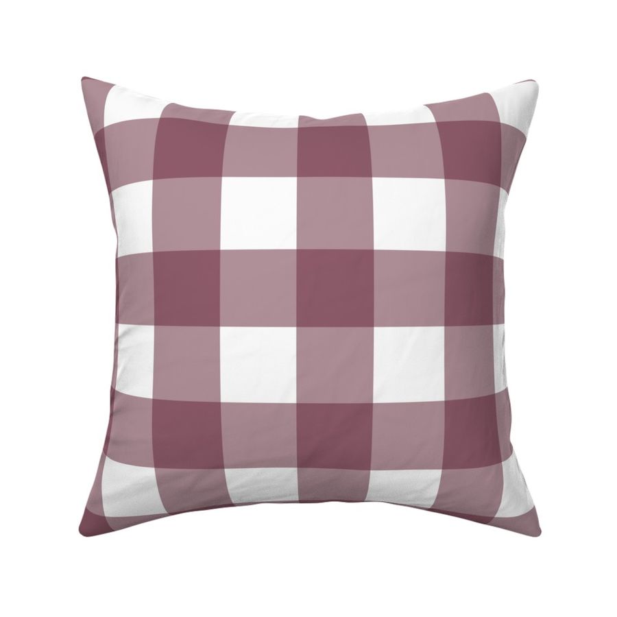 Gingham - Wine  - Large