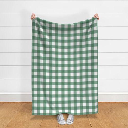 Gingham - Emerald  - Large