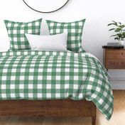 Gingham - Emerald  - Large