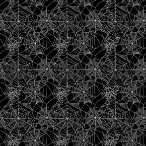 Halloween design cobwebs black