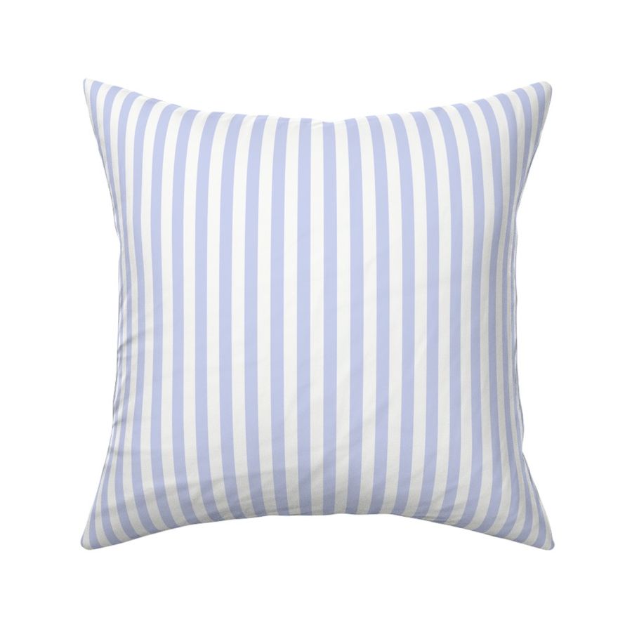 3/8" Periwinkle Blue Vertical Stripe: Light Periwinkle Basic Stripe