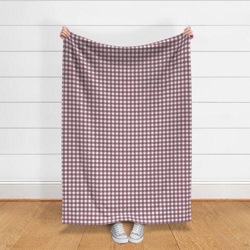 Gingham - Wine - Medium