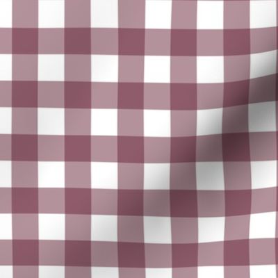 Gingham - Wine - Medium