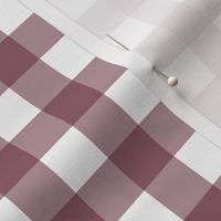 Gingham - Wine - Medium