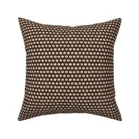 Dots with dots dark brown by mariarein XS 5