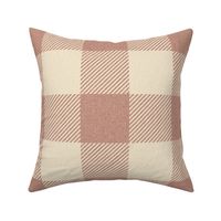 Twill Buffalo Plaid Bronze Beige