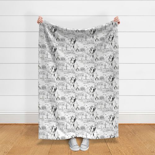 Le Parc Toile (white/black) MED 