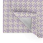 Small Houndstooth in lavender pastel preppy 90s fashion