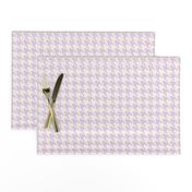 Small Houndstooth in lavender pastel preppy 90s fashion