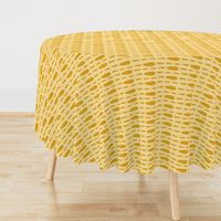 Light Marigold Yellow Minimal Boho Modern Stripe Pattern Print