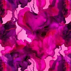 magenta alcohol ink