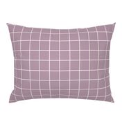 Purple Plaid / Window Pane / Royal Hummingbird 