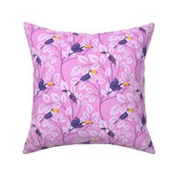 Toucan Bird - Light Pink - Tropical Fauna - Small