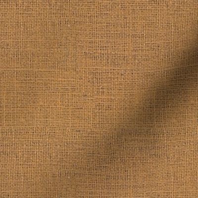 Faux burlap hessian textured fabric bronze 