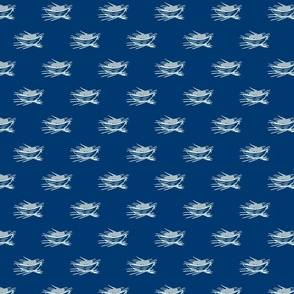 Bird Nest Navy Blue