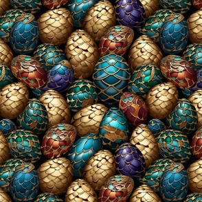 jewel tones dragon eggs 