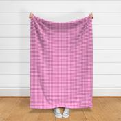 Barbie fuchsia plaid 1x1