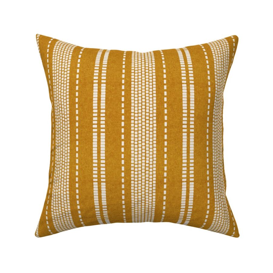 stitches stripes - gold - LAD23