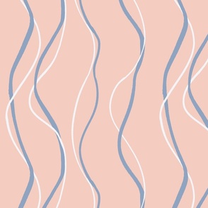 Wavy Stripes Vertical