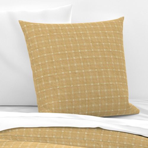 Heathered Rustic Gingham Bryant Gold