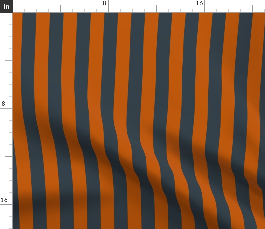 Orange and Gray Stripes