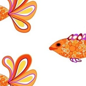 Fancy Fish (decal)