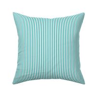 teal ticking stripes