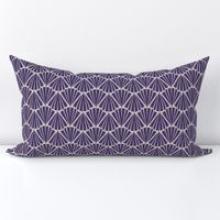 Deco Shell - purple gray