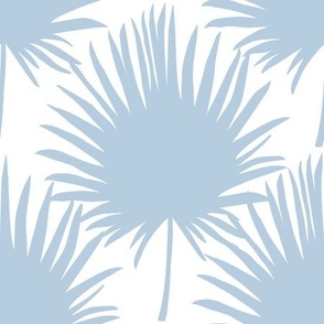 SOLID blue_ palm