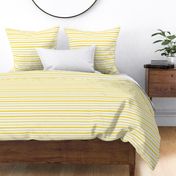 1/2 inch Lemon Yellow Stripes Horizontal