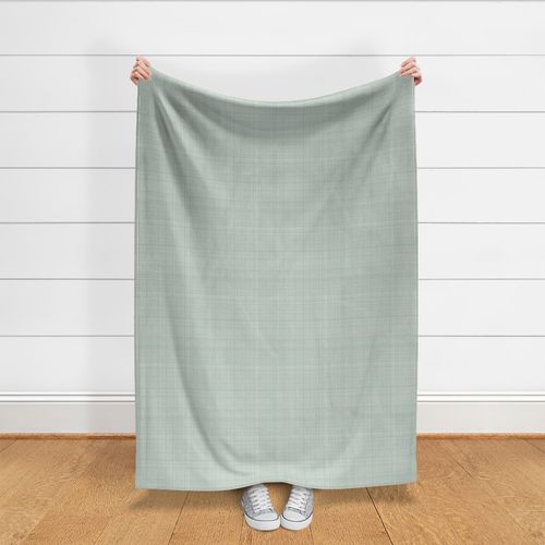 Natural Hemp Checks Grasscloth Texture Benjamin Moore _Swept Away Green Gray C9D4CA Subtle Modern Abstract Geometric