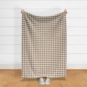 1” Hot Cocoa Gingham Check