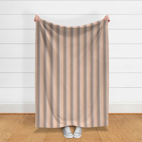 vertical stripes -tan