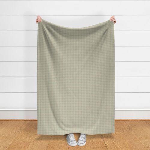 Textural Houndstooth (Medium) - Beige & Sage Green