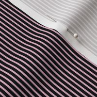 pin stripes pink on black, traditional, preppy, blender, vertical, tiny, small