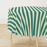 [L] Retro Preppy Sportswear Stripes - Tennis Green P240414