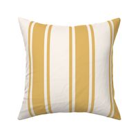 Traditional Wall Stripe-Goldenrod- Large Scale