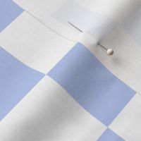 checkerboard checks square grid 2 two inch sky blue and white geometric