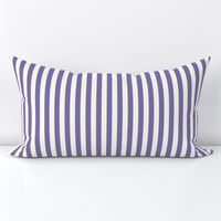 Small Cabana stripe - Dusty Violet purple and cream white - Candy stripe - Awning stripes - nautical - Striped wallpaper - resort coastal sunbrella tiki vertical