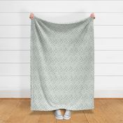 African Boho Zuri Zig Zag Blue Gray