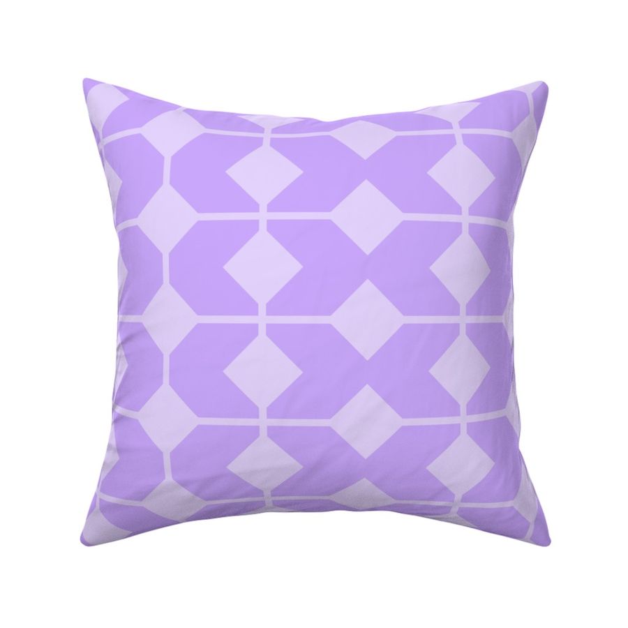 Purple Geometric Shapes