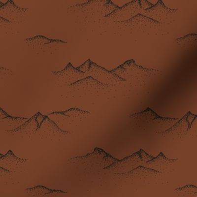 Stipple Mountains in Rust